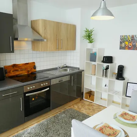 公寓 Schoelerberg Mit Tiefgaragenparkplatz Und Kingsize-bett *