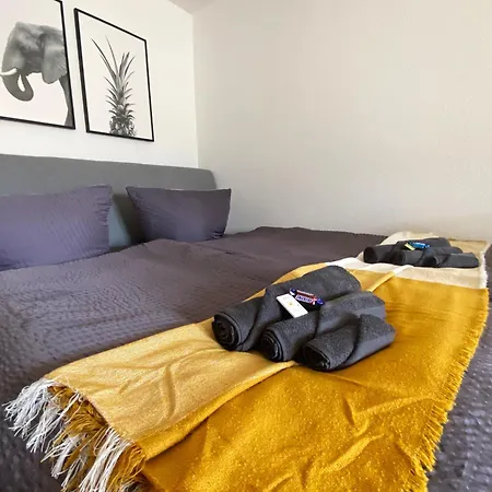 公寓 Schoelerberg Mit Tiefgaragenparkplatz Und Kingsize-bett