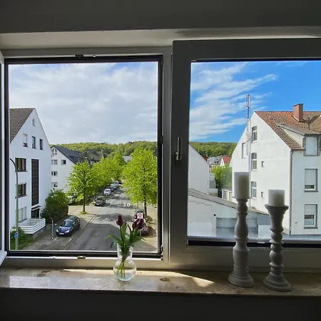 Schoelerberg Mit Tiefgaragenparkplatz Und Kingsize-bett 奥斯纳布吕克